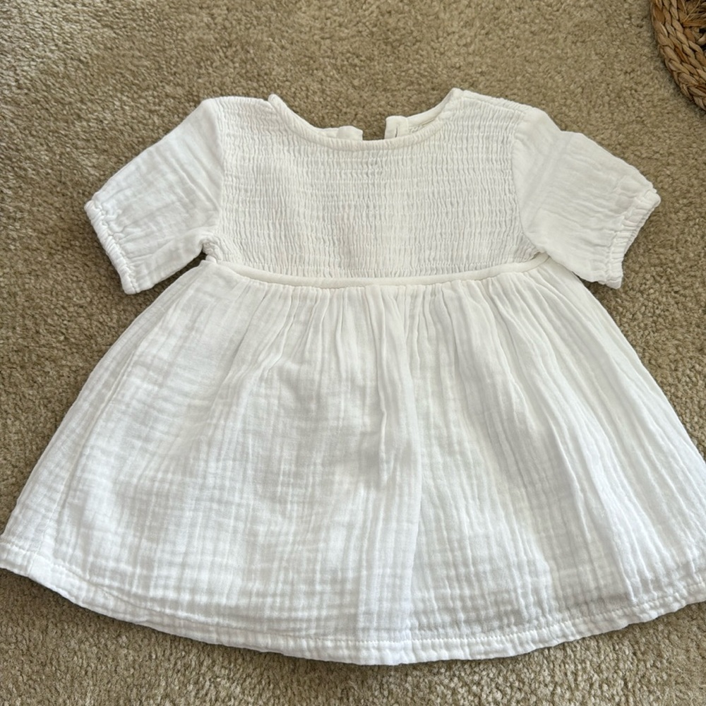 Baby white dress